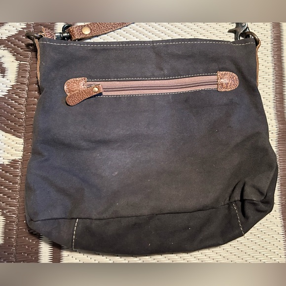 MYRA WESTERN CROSSBODY/ shoulder bag purse / COWHIDE BAG - Picture 6 of 7